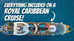 ROYAL CARIBBEAN CRUISE IN 2022 | WHATS INCLUDED IN  ROYAL CARIBBEAN CRUISE FARE!