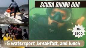 Scuba Diving in Goa | Scuba Diving + 5 Watersports in Goa | Grand Island Trip Goa| Goa vlog