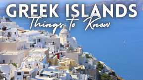 Greece Islands Travel Guide: Travel Tips For Greek Island Hopping