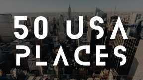 50 Most Beautiful Places to Visit in the USA (America) - TRAVEL VIDEO