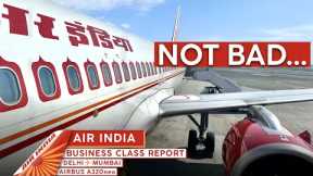 AIR INDIA A320 Business Class 🇮🇳【4K Trip Report Delhi to Mumbai】Better Than Long Haul!