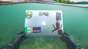 Found MacBook Underwater While Scuba Diving!