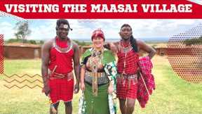Visiting Maasai Village and Market
