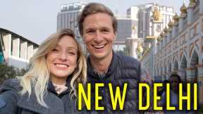 First time in INDIA! 🇮🇳 (Travel to New Delhi Vlog)