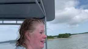 Ocean Cruise back to base after Scuba Diving on Florida Keys