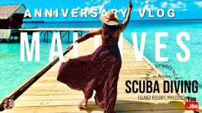 4K | Maldives | Best Scuba Diving Experience | Anniversary Vlog | #hechnkay #maldives #travelvlog