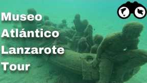 SCUBA DIVING an UNDERWATER MUSUEM!!! | Museo Atlantico Tour Lanzarote 2023