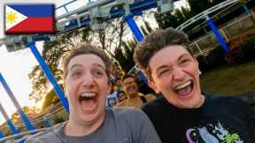 We Spent ALL Day Here! | INSANE $20 Amusement Park in The Philippines! 🇵🇭
