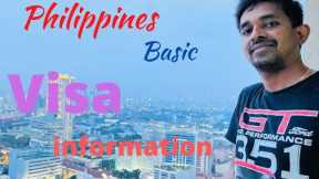 Philippines Vlog Philippines 🇵🇭 Basic Visa information || Telugu Traveller Subbu || || Telugu Vlogs