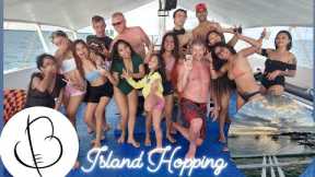 Island hopping With Escondido bay