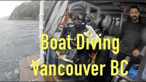 Scuba Diving HMCS Annapolis & Halkett Wall in Howe Sound with Sea Dragon Charters