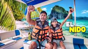 Most Beautiful Place In The World?! El Nido, Philippines Island Hopping Tour on a Private Speed Boat