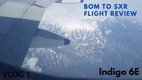 MUMBAI TO SRINAGAR FLIGHT VLOG | KASHMIR TRIP VLOG 1