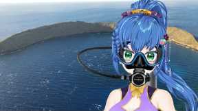 Scuba Diving in a Half Sunken VOLCANO | Phant's Travels
