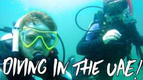 Scuba diving with sharks in the UAE!