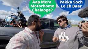 ​@MumbikerNikhil Driving A Motorhome First Time!