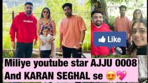 Manali trip pe hume mile you tube star #ajju0008 #karansehgal 💖😍