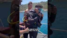 #scubadiving First time scuba diving experience  #turkey #kasturkey #kaş #travel