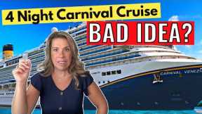 Carnival’s Newest Cruise Ship Was NOT What I Expected. Here's Why...