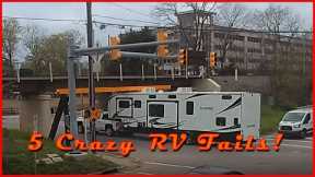 5 Crazy RV Fails! RV fail Compilation!