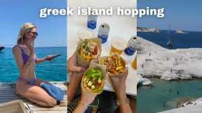 GREEK ISLAND HOPPING | FAMILY HOLIDAY EDITION *pure chaos*