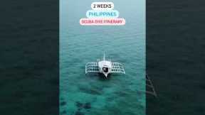 The 2 Weeks Philippines Scuba Diving Itinerary 🇵🇭