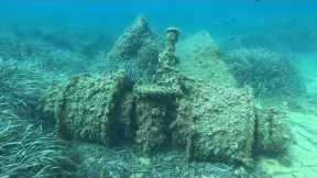 Scuba Diving Near the El Penon, In Calpe,Spain