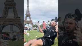 Pranks in Paris! 😅 #funny #shortsvideo #france #travel