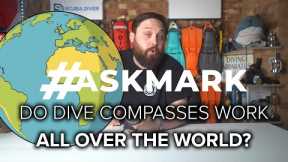 Do Dive Compasses Work All Over the World? #askmark #scuba