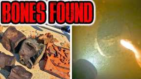 Giant Bones Found While Scuba Diving In Scary Dark Water!