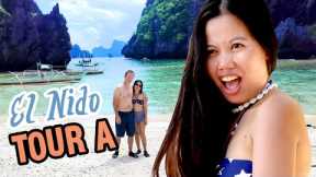 All Day Island-Hopping Tour in El Nido. The Philippines.