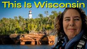Exploring WISCONSIN…a Boat Tour to the AMAZING Devils Island in The Apostle Island National Park.