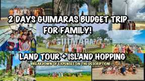 2 Days Guimaras Island Budget Tour for Family - Land Tour + Island Hopping [VLOG # 25]