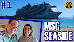 MSC Seaside Pt.1 - GoPort Shuttle From Orlando, Embarkation, Aurea Premium Suite, Ship Exploration