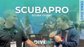 SCUBAPRO booth tour, DEMA 2023 - scuba diving