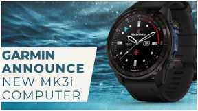 Garmin Announce New Descent Mk3i Dive Computer #scuba #garmin #descentmk3