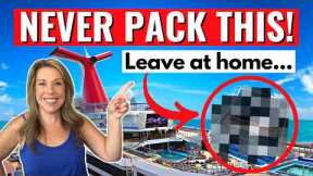 12 Things to NEVER Pack for Your Cruise Vacation. Here's Why