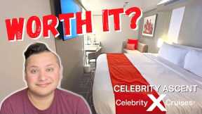 We cruised in the CHEAPEST cabin on the NEW CELEBRITY ASCENT cruise ship (Was it Worth it?)