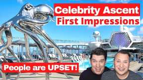 Celebrity Ascent Cruise Ship 2023 | Our Honest First Impressions | People are Upset