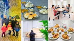 👩‍👦‍👦MOM OF 2 DAY IN LIFE🏡FAMILY GET TOGETHER VLOG👩‍🍳🍱COOKING DELICIOUS 😋 JACKFRUIT BIRIYANI