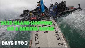 2023 Island hopping on a sailing kayak EP 1