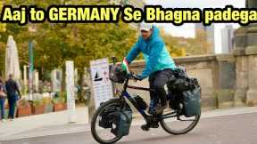 A Day  of  My  TRAVELLING  at  German 🇩🇪  --  POLAND 🇵🇱  Border || CYCLE BABA Hindi Vlog
