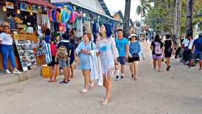 This is BORACAY White Beach on January 27 2024 Balik na Ang Island Hopping at Sailing Boat