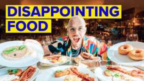 We Try All the Food on our 14 night Cruise - IT WAS MOSTLY BAD