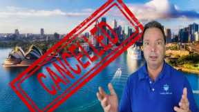 QUARANTINED SHIP CLEARED, CRUISE LINE CANCELS AUSTRALIA SEASON