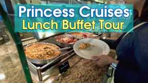 Princess Cruises Buffet Lunch Food Tour 2024