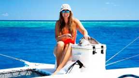 Spearfishing & Scuba Diving the Great Barrier Reef in Summer (Sailing Popao) Ep.44