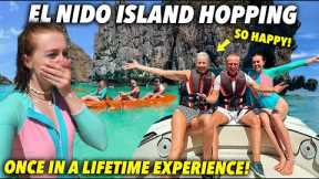 British Parents React to Filipino Island Hopping Paradise in El Nido (Best Day Ever!)