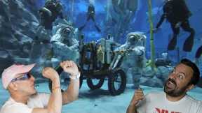 Divers React to @smartereveryday diving at @NASA