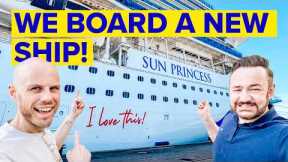 Boarding the NEWEST Cruise Ship in the World! A Surprising Experience!